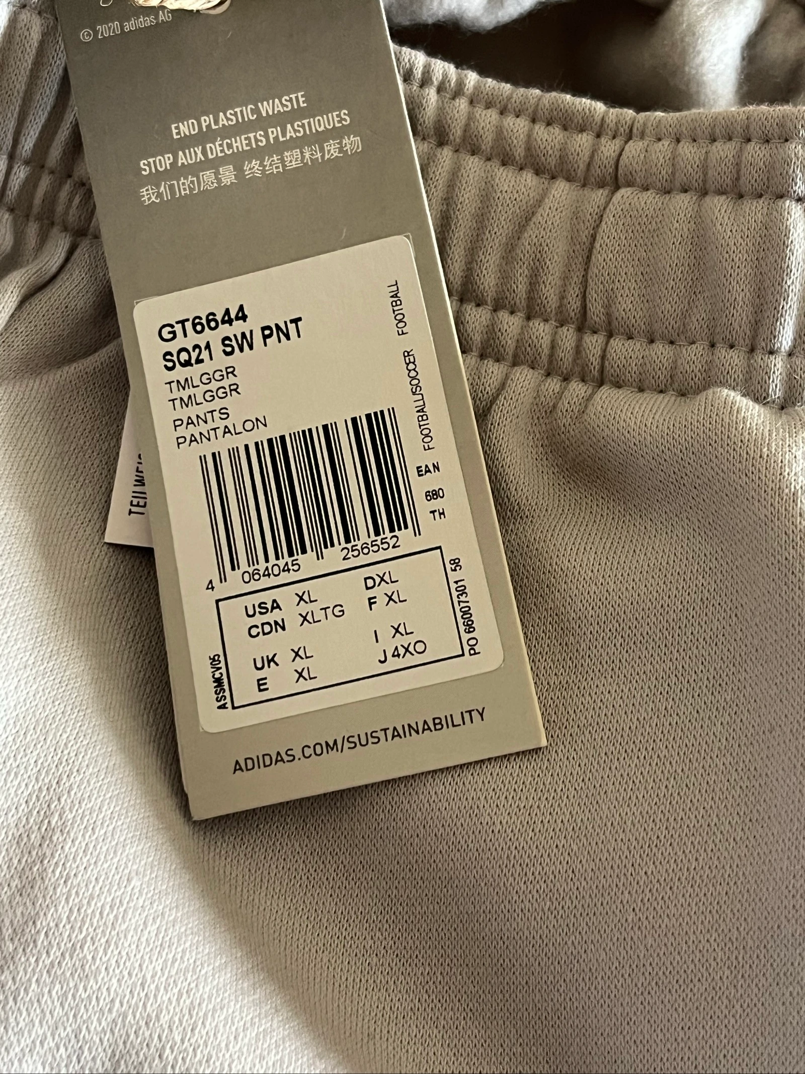 Calça de jogging Adidas nova tamanho GG – photo 3